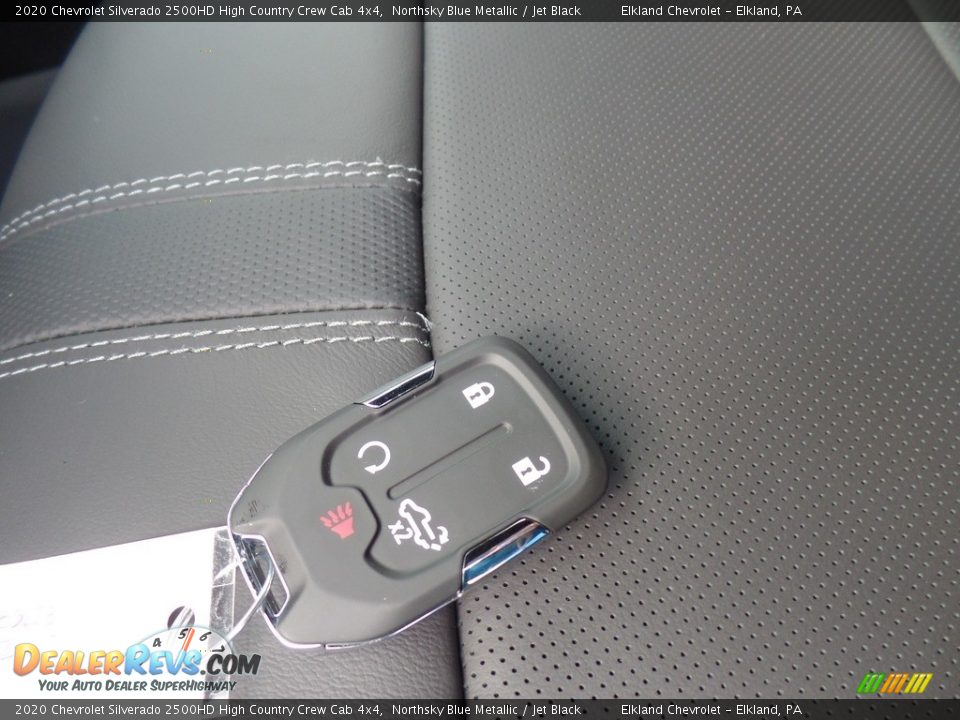 2020 Chevrolet Silverado 2500HD High Country Crew Cab 4x4 Northsky Blue Metallic / Jet Black Photo #19