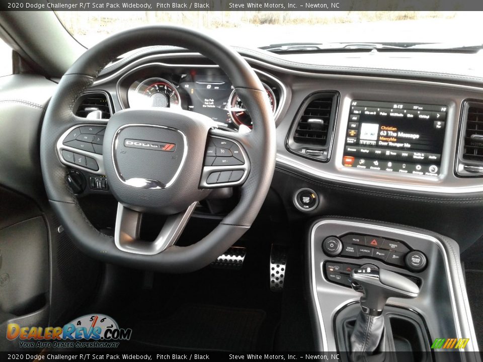 Dashboard of 2020 Dodge Challenger R/T Scat Pack Widebody Photo #16