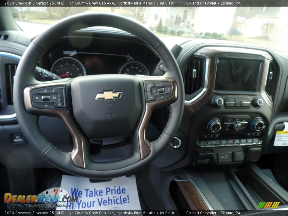 2020 Chevrolet Silverado 2500HD High Country Crew Cab 4x4 Northsky Blue Metallic / Jet Black Photo #21