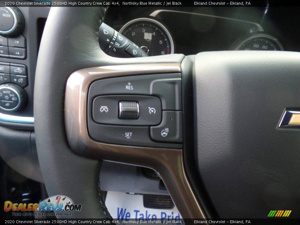 2020 Chevrolet Silverado 2500HD High Country Crew Cab 4x4 Northsky Blue Metallic / Jet Black Photo #23