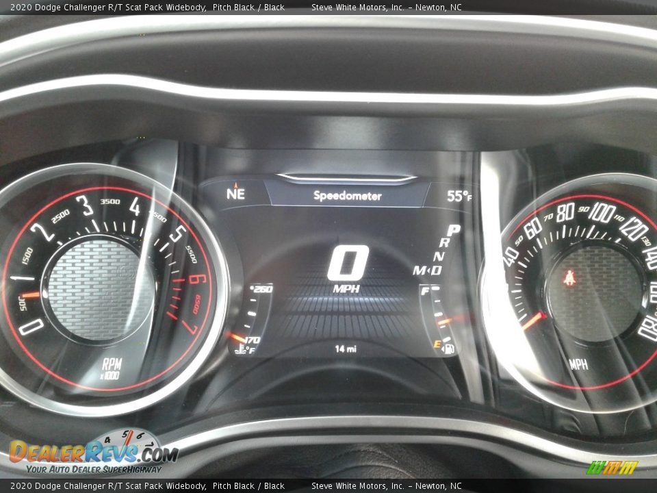 2020 Dodge Challenger R/T Scat Pack Widebody Gauges Photo #20