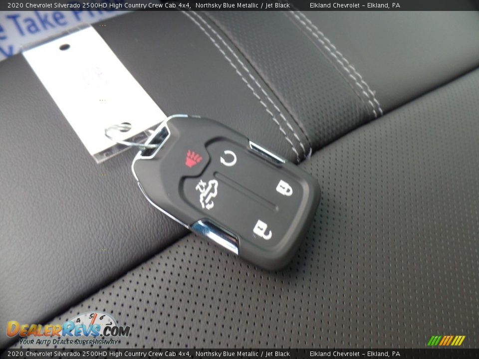 2020 Chevrolet Silverado 2500HD High Country Crew Cab 4x4 Northsky Blue Metallic / Jet Black Photo #25