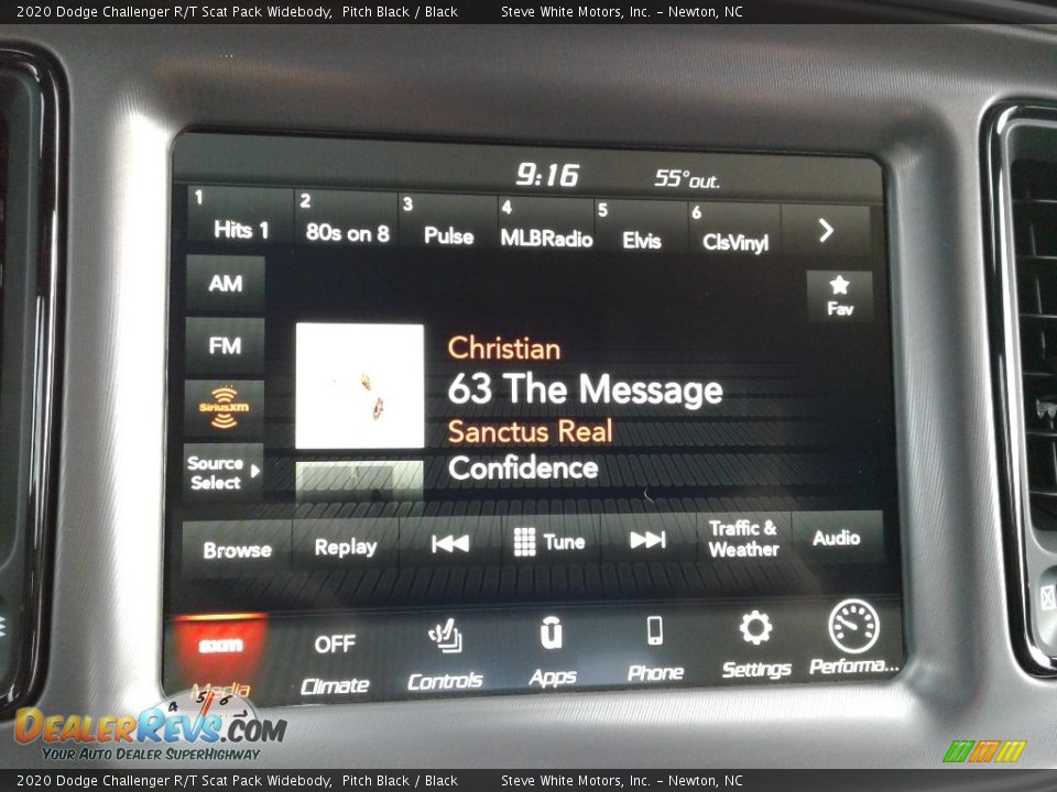 2020 Dodge Challenger R/T Scat Pack Widebody Pitch Black / Black Photo #21