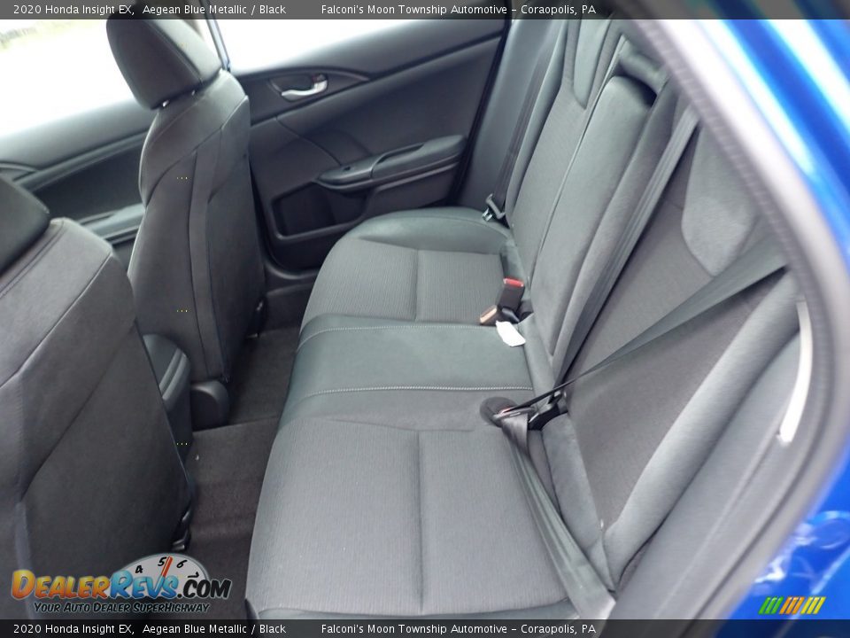 2020 Honda Insight EX Aegean Blue Metallic / Black Photo #8