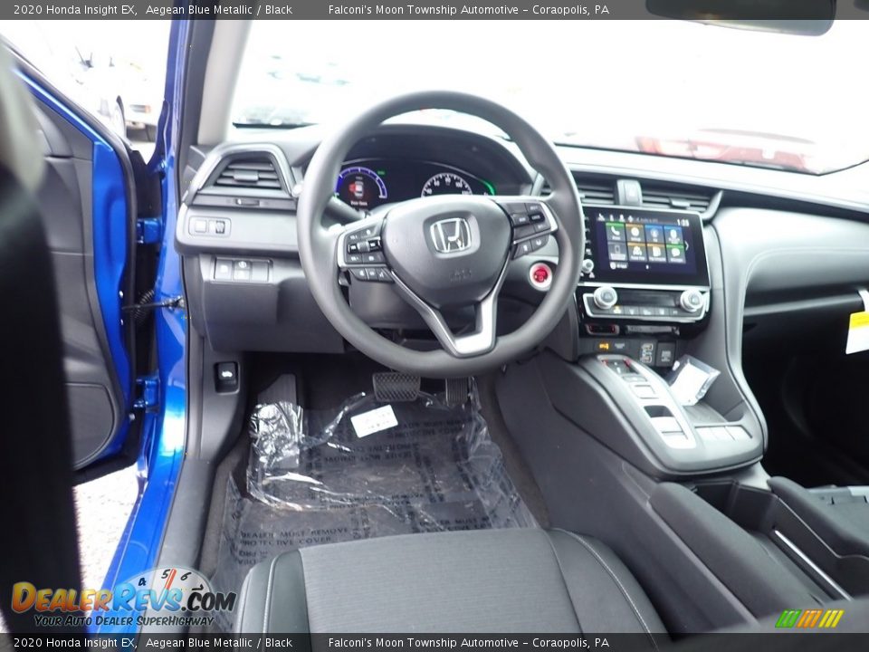 2020 Honda Insight EX Aegean Blue Metallic / Black Photo #9
