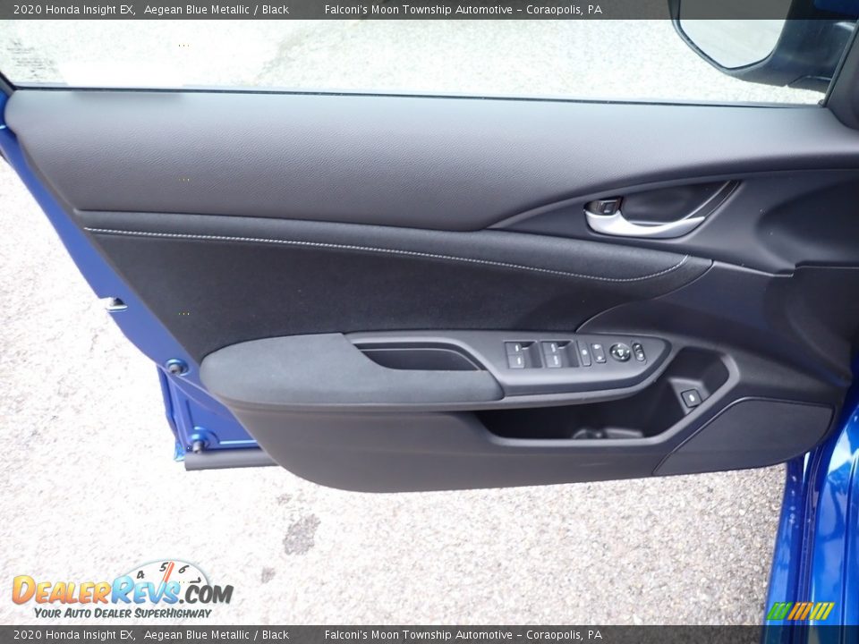 2020 Honda Insight EX Aegean Blue Metallic / Black Photo #10