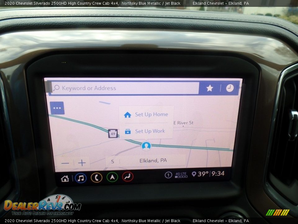 2020 Chevrolet Silverado 2500HD High Country Crew Cab 4x4 Northsky Blue Metallic / Jet Black Photo #30