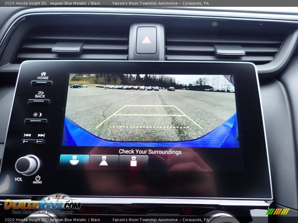 2020 Honda Insight EX Aegean Blue Metallic / Black Photo #13