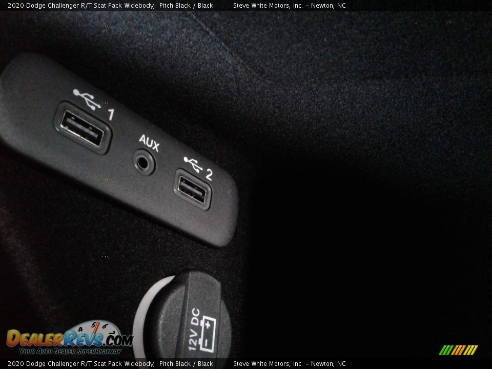 2020 Dodge Challenger R/T Scat Pack Widebody Pitch Black / Black Photo #26