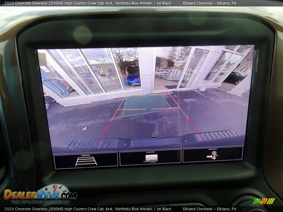 2020 Chevrolet Silverado 2500HD High Country Crew Cab 4x4 Northsky Blue Metallic / Jet Black Photo #32