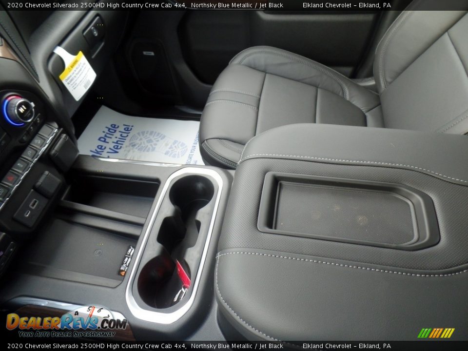 2020 Chevrolet Silverado 2500HD High Country Crew Cab 4x4 Northsky Blue Metallic / Jet Black Photo #36
