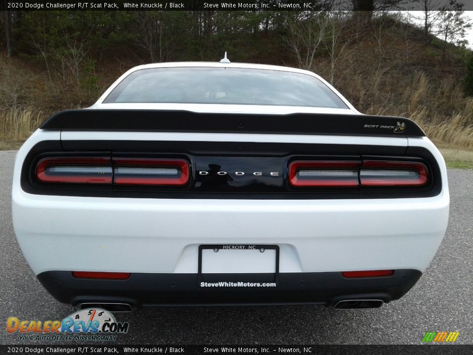 2020 Dodge Challenger R/T Scat Pack White Knuckle / Black Photo #7