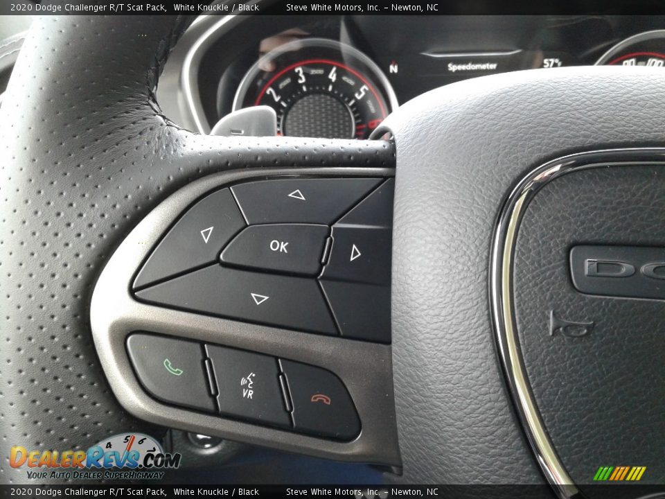 2020 Dodge Challenger R/T Scat Pack Steering Wheel Photo #19
