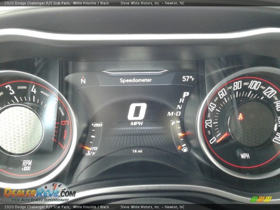 2020 Dodge Challenger R/T Scat Pack Gauges Photo #21