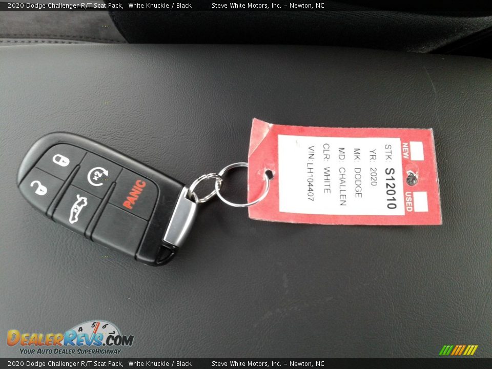 2020 Dodge Challenger R/T Scat Pack White Knuckle / Black Photo #30