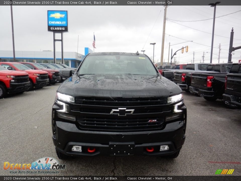 2020 Chevrolet Silverado 1500 LT Trail Boss Crew Cab 4x4 Black / Jet Black Photo #2