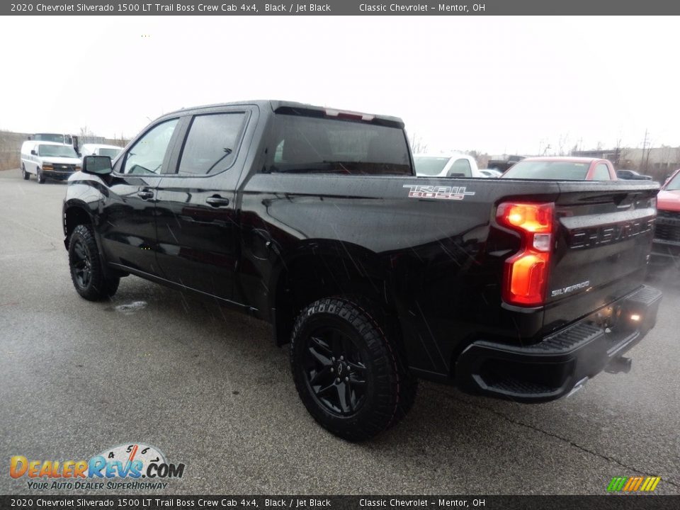 2020 Chevrolet Silverado 1500 LT Trail Boss Crew Cab 4x4 Black / Jet Black Photo #5