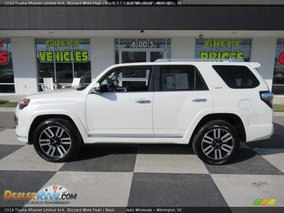 2019 Toyota 4Runner Limited 4x4 Blizzard White Pearl / Black Photo #1