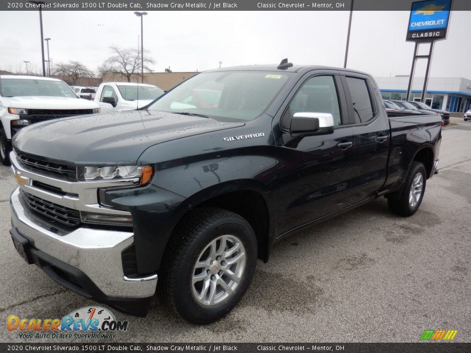 2020 Chevrolet Silverado 1500 LT Double Cab Shadow Gray Metallic / Jet Black Photo #1