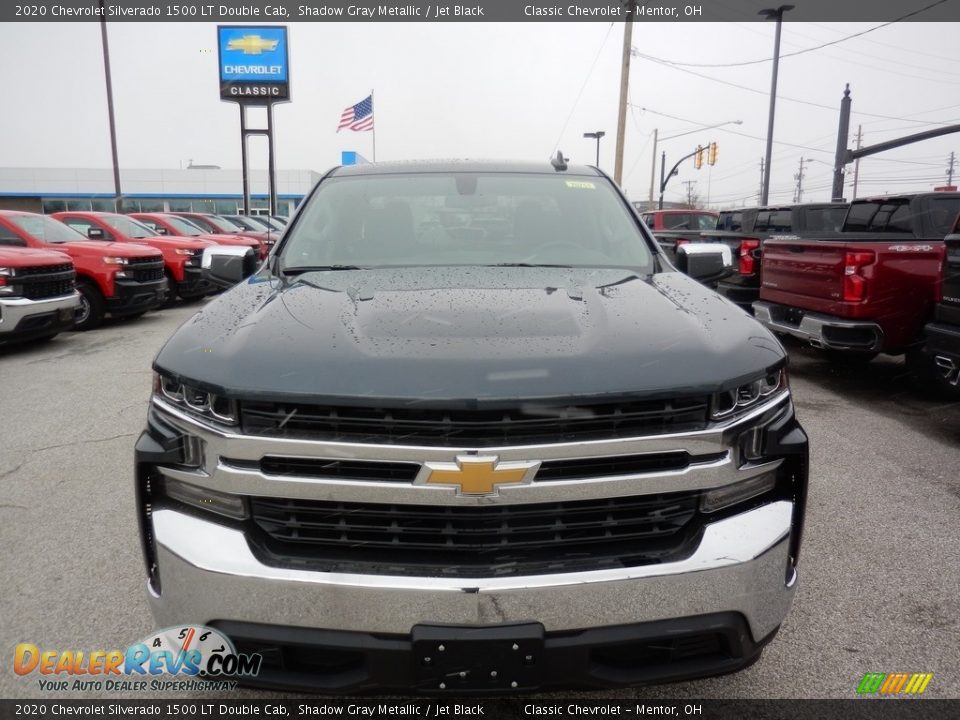 2020 Chevrolet Silverado 1500 LT Double Cab Shadow Gray Metallic / Jet Black Photo #2