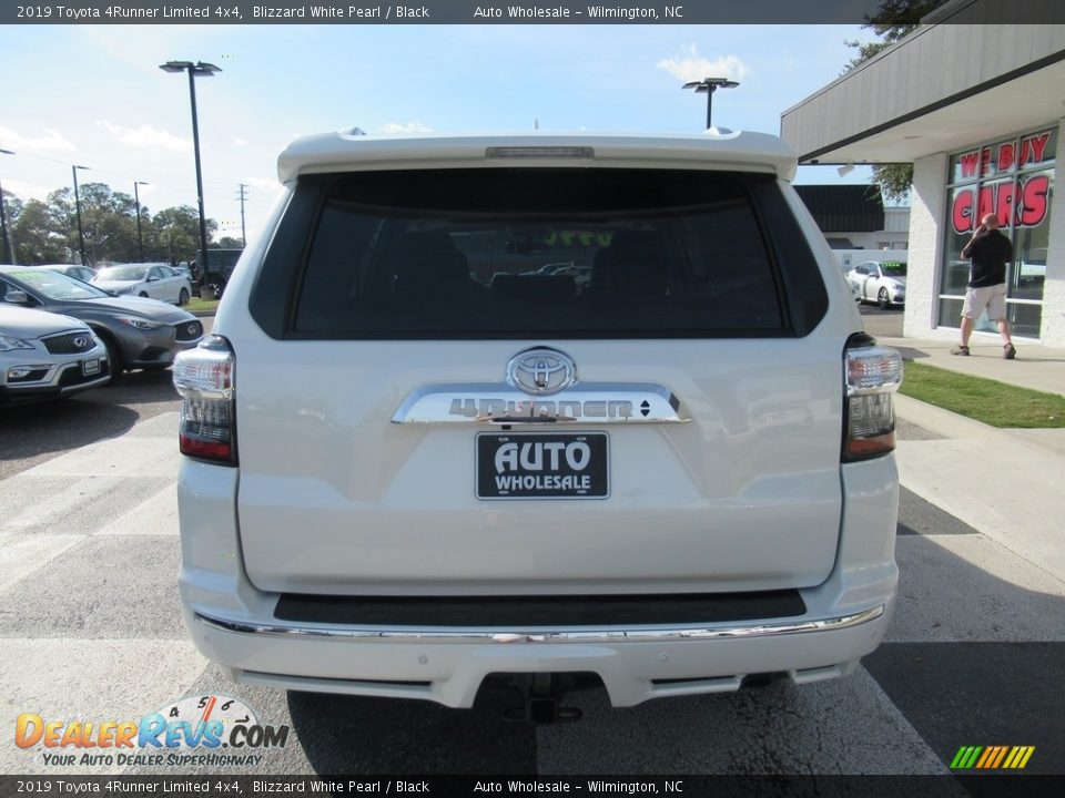 2019 Toyota 4Runner Limited 4x4 Blizzard White Pearl / Black Photo #4