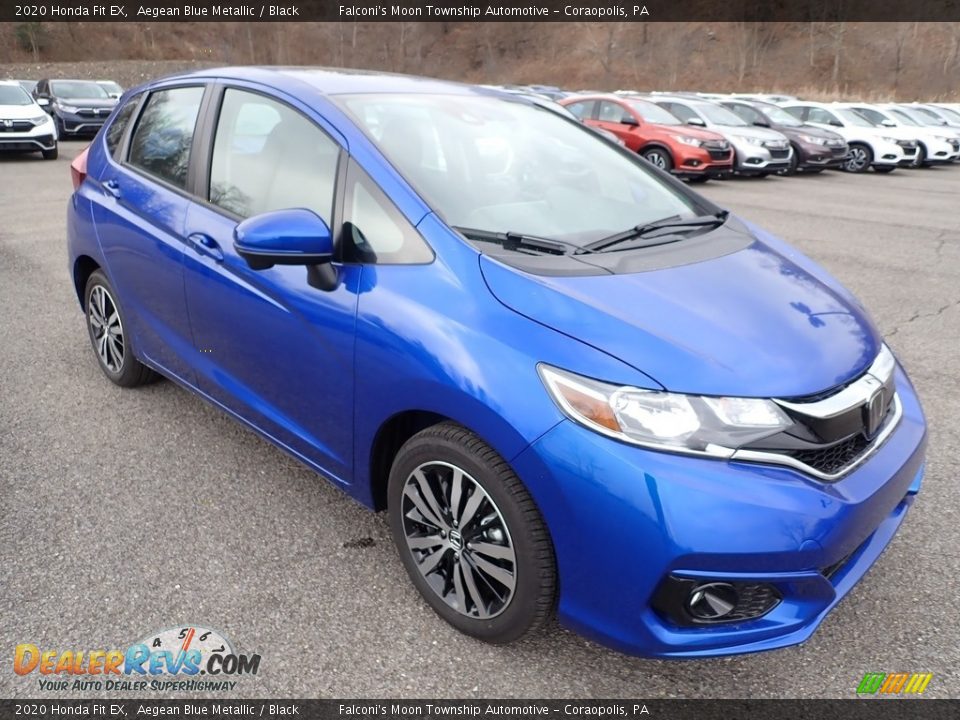 Front 3/4 View of 2020 Honda Fit EX Photo #5