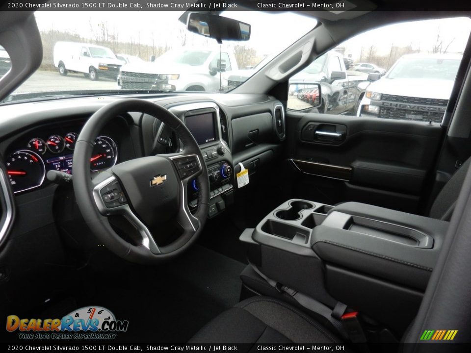 2020 Chevrolet Silverado 1500 LT Double Cab Shadow Gray Metallic / Jet Black Photo #6