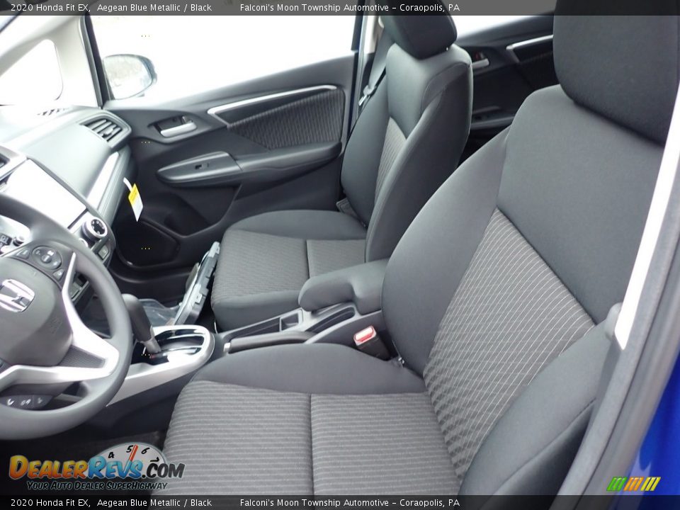 Black Interior - 2020 Honda Fit EX Photo #8
