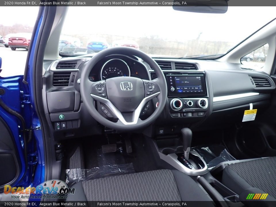 Black Interior - 2020 Honda Fit EX Photo #10