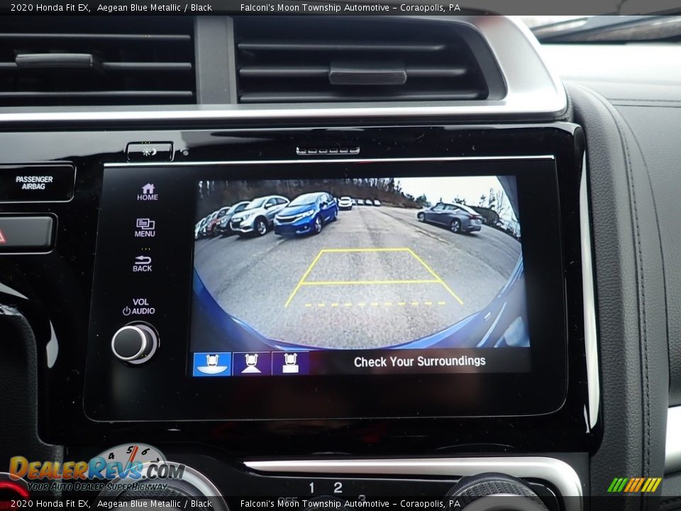 2020 Honda Fit EX Aegean Blue Metallic / Black Photo #15