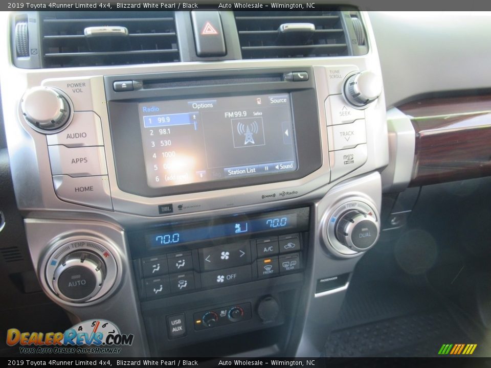 2019 Toyota 4Runner Limited 4x4 Blizzard White Pearl / Black Photo #17