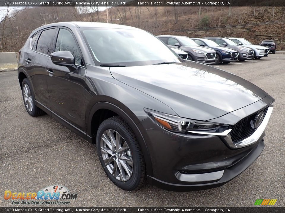 2020 Mazda CX-5 Grand Touring AWD Machine Gray Metallic / Black Photo #3