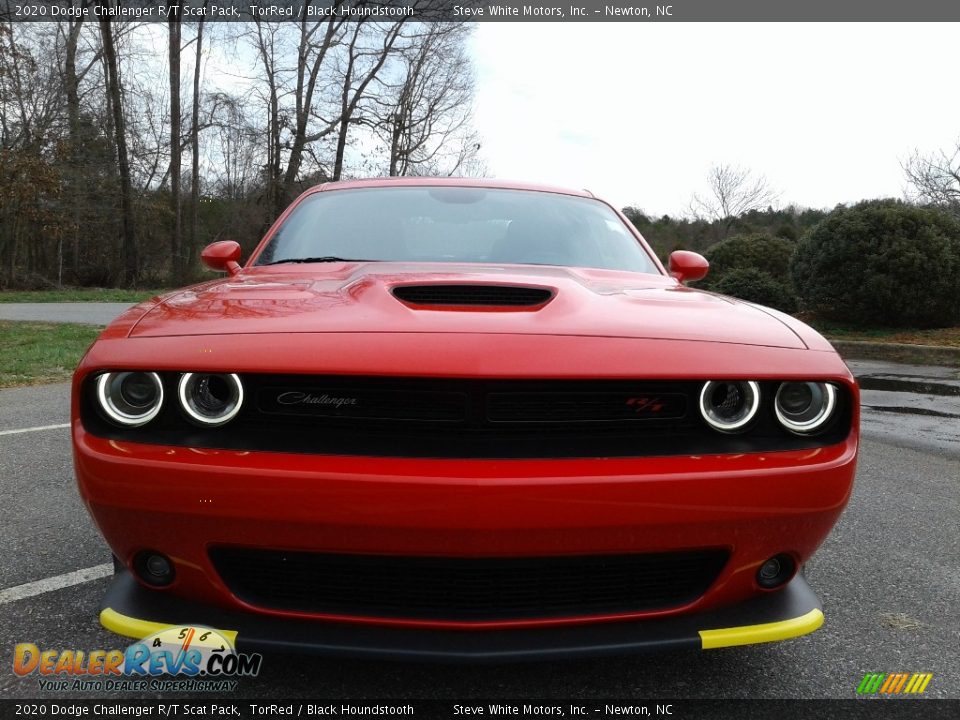 2020 Dodge Challenger R/T Scat Pack TorRed / Black Houndstooth Photo #3