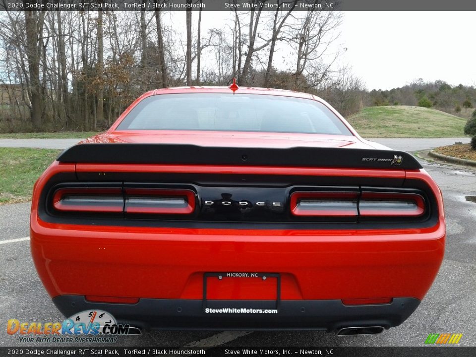 2020 Dodge Challenger R/T Scat Pack TorRed / Black Houndstooth Photo #7