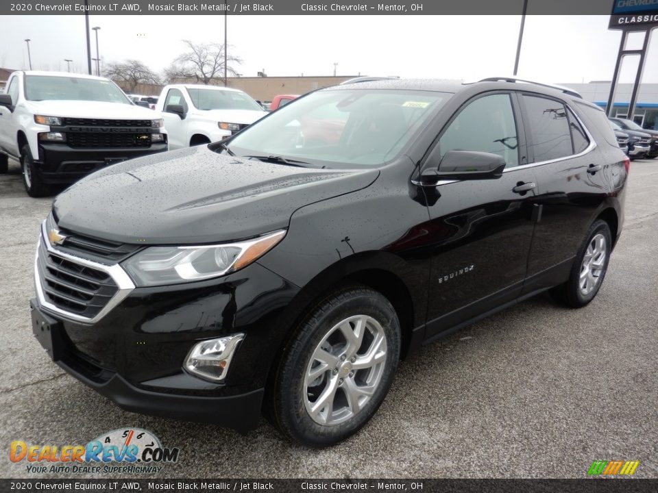 2020 Chevrolet Equinox LT AWD Mosaic Black Metallic / Jet Black Photo #1