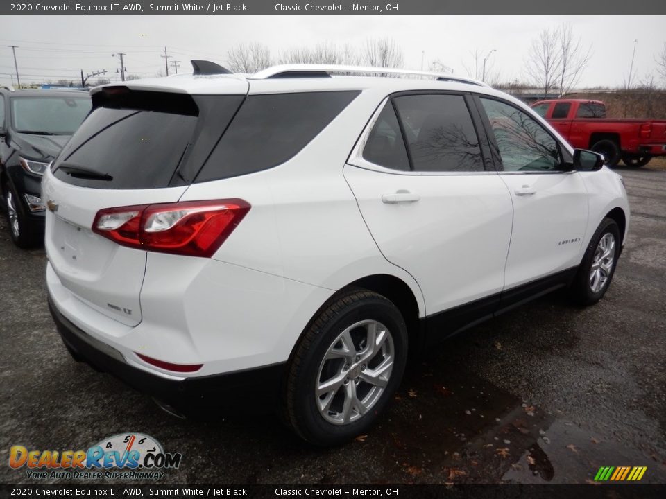 2020 Chevrolet Equinox LT AWD Summit White / Jet Black Photo #4