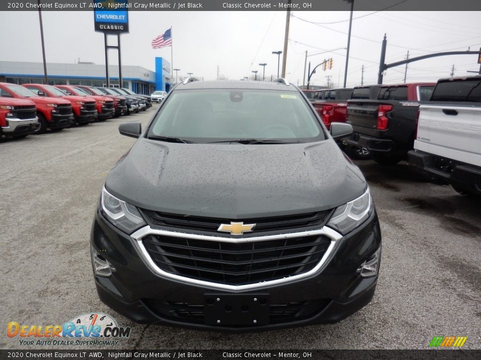 2020 Chevrolet Equinox LT AWD Nightfall Gray Metallic / Jet Black Photo #2