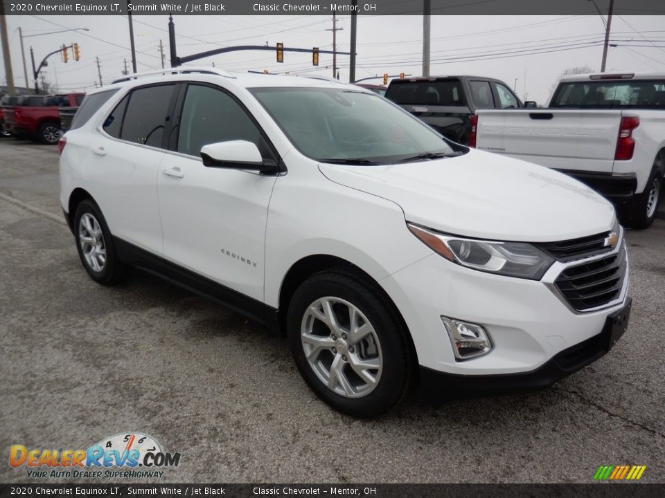 2020 Chevrolet Equinox LT Summit White / Jet Black Photo #3