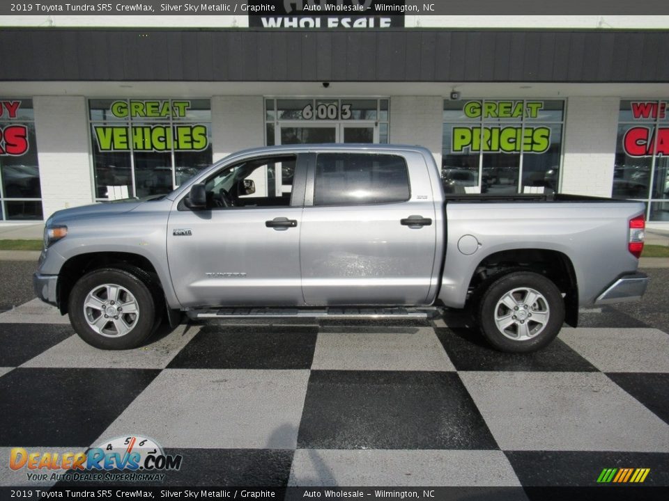 2019 Toyota Tundra SR5 CrewMax Silver Sky Metallic / Graphite Photo #1