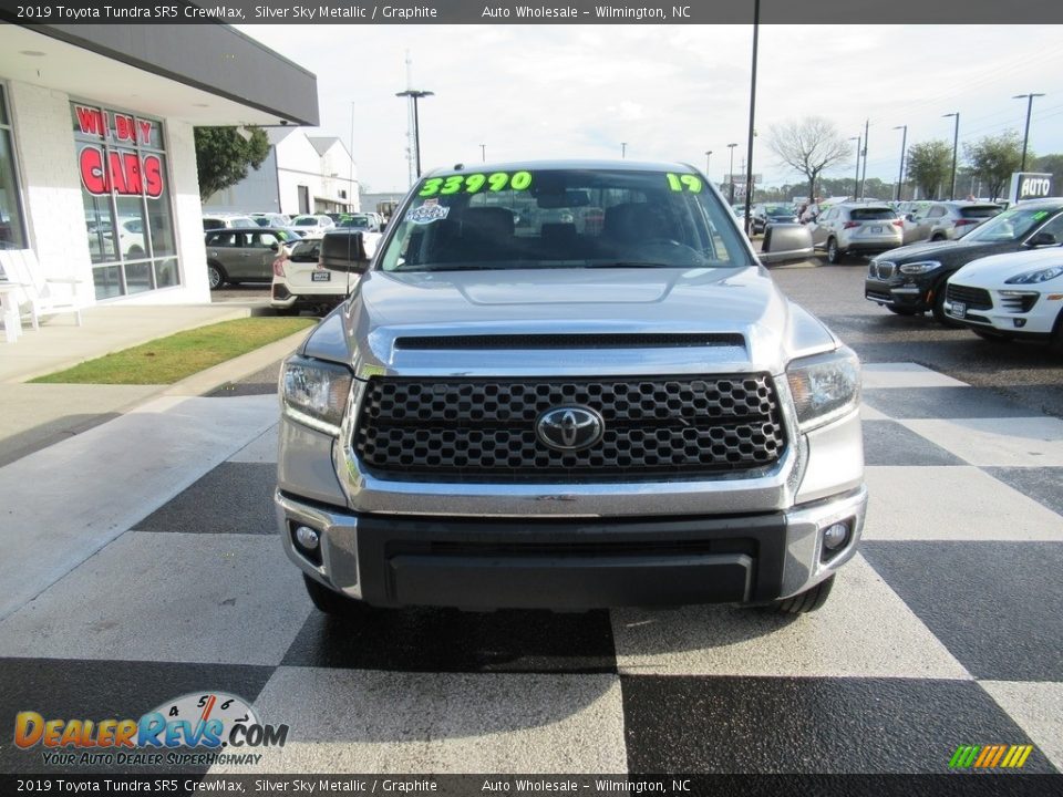 2019 Toyota Tundra SR5 CrewMax Silver Sky Metallic / Graphite Photo #2