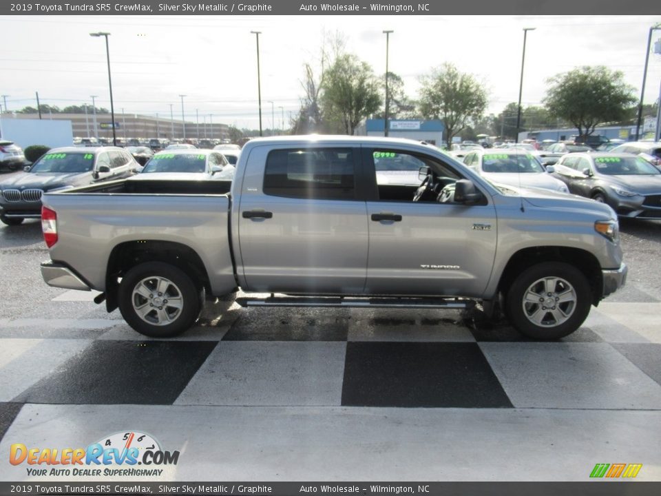 2019 Toyota Tundra SR5 CrewMax Silver Sky Metallic / Graphite Photo #3