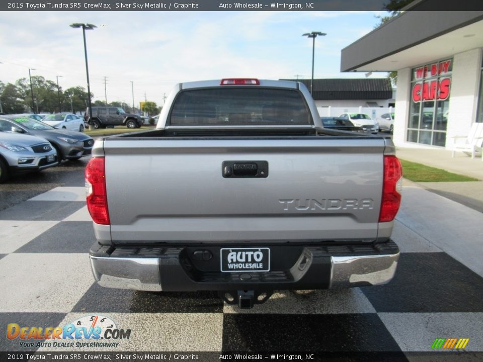 2019 Toyota Tundra SR5 CrewMax Silver Sky Metallic / Graphite Photo #4