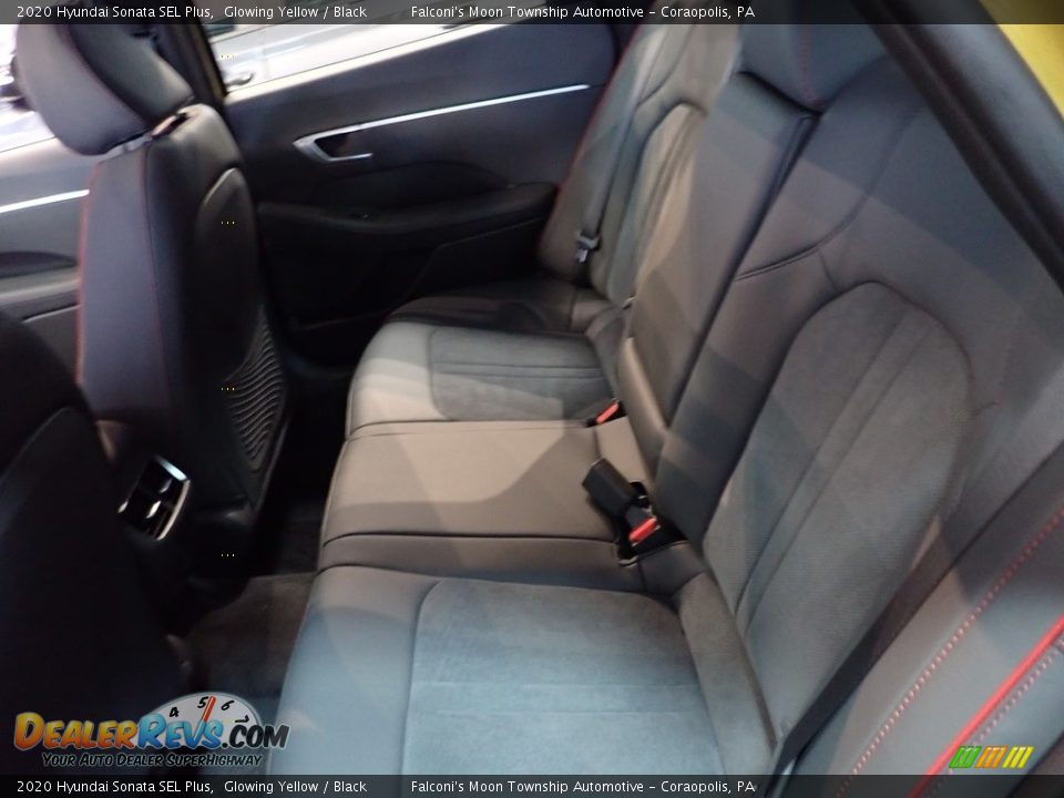 2020 Hyundai Sonata SEL Plus Glowing Yellow / Black Photo #10