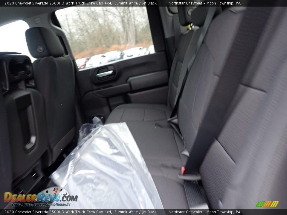 2020 Chevrolet Silverado 2500HD Work Truck Crew Cab 4x4 Summit White / Jet Black Photo #13