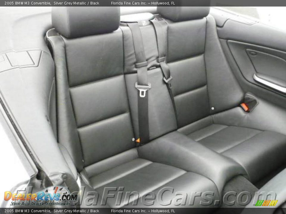 2005 BMW M3 Convertible Silver Grey Metallic / Black Photo #15