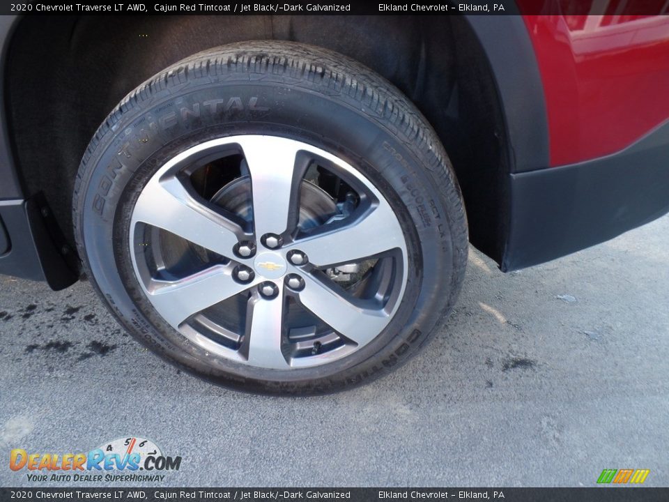 2020 Chevrolet Traverse LT AWD Cajun Red Tintcoat / Jet Black/­Dark Galvanized Photo #11