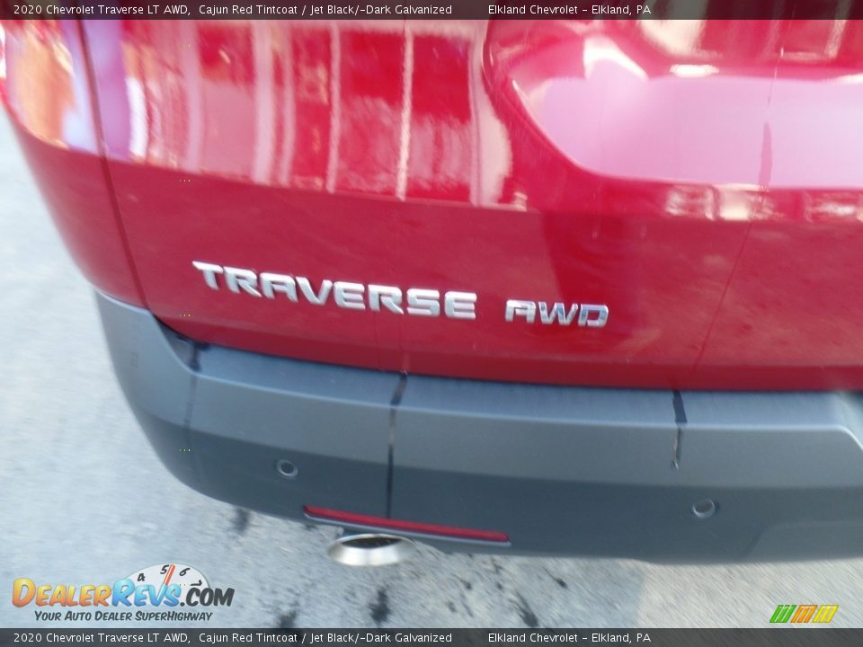 2020 Chevrolet Traverse LT AWD Cajun Red Tintcoat / Jet Black/­Dark Galvanized Photo #12