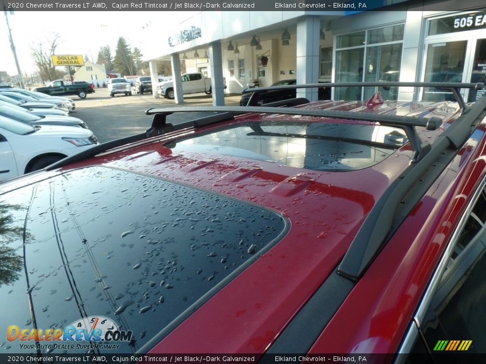 2020 Chevrolet Traverse LT AWD Cajun Red Tintcoat / Jet Black/­Dark Galvanized Photo #14