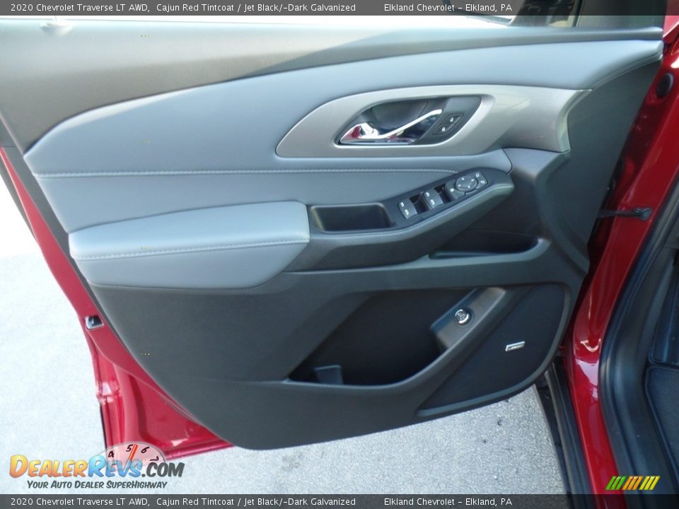 2020 Chevrolet Traverse LT AWD Cajun Red Tintcoat / Jet Black/­Dark Galvanized Photo #16