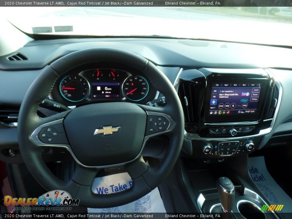 2020 Chevrolet Traverse LT AWD Cajun Red Tintcoat / Jet Black/­Dark Galvanized Photo #21